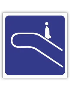 Znak Drogowy 40x40 cm Tablica Informacyjna D35a Schody