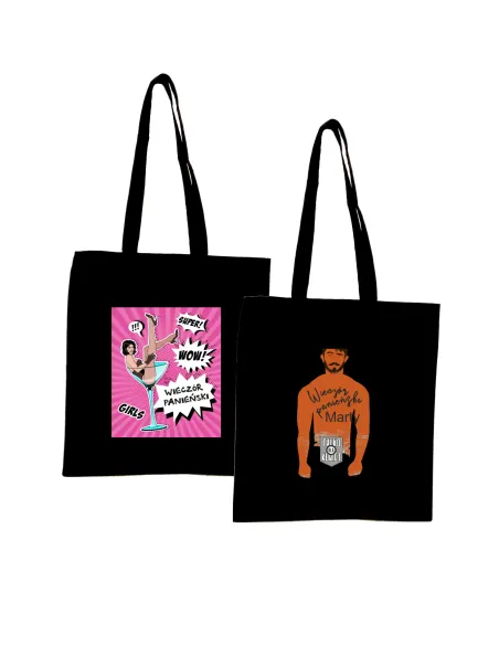 Eko Torba Nadrukiem Wow Wieczór Panieński Personalizowany