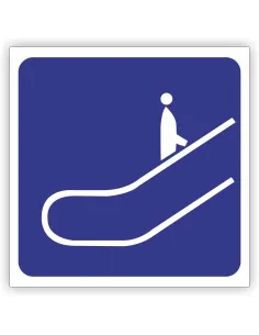 Znak Drogowy 40x40 cm Tablica Informacyjna D36a Schody