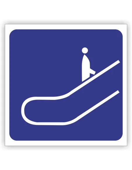 Znak Drogowy 40x40 cm Tablica Informacyjna D36a Schody