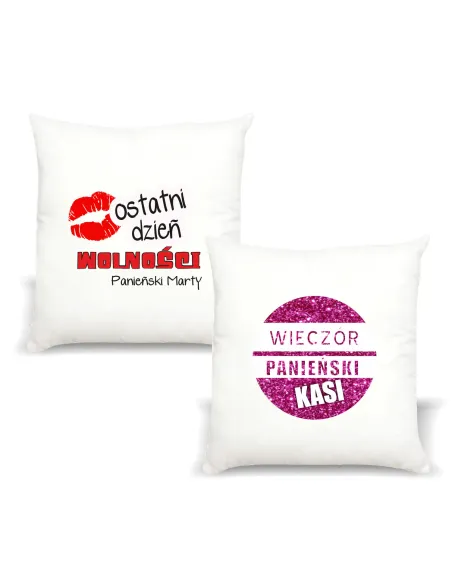 Poduszka z Nadrukiem Ostatni Dzień Wolności Prezent