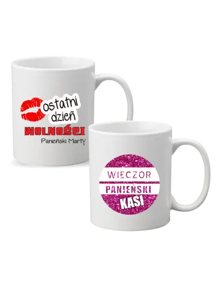 Kubek z Imieniem Prezent Ostatni Dzień Wolności Prezent