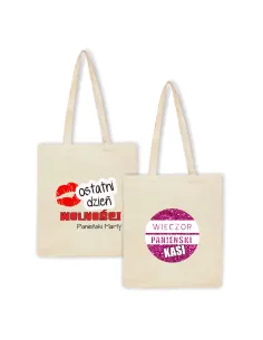 Eko Torba Nadrukiem Ostatni Dzień Wolności Personalizowany