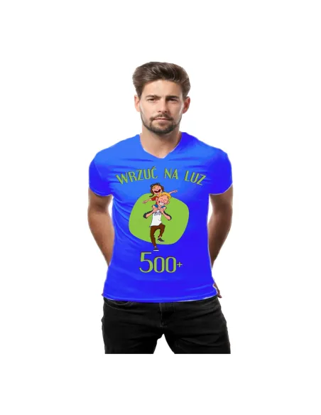 Koszulka z Nadrukiem Oryginalne Koszulki Śmieszna Wrzuć