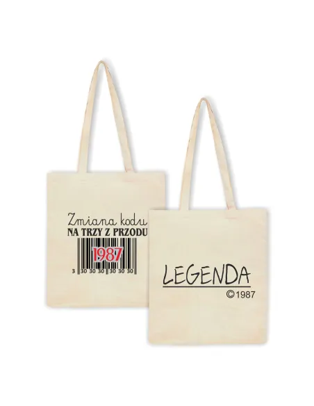 Eko Torba – Nadrukiem Prezent Zmiana Kodu Urodzinowy