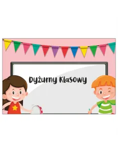 Magnesy na Lodówkę – Dyżurny Klasowy Personalizowany