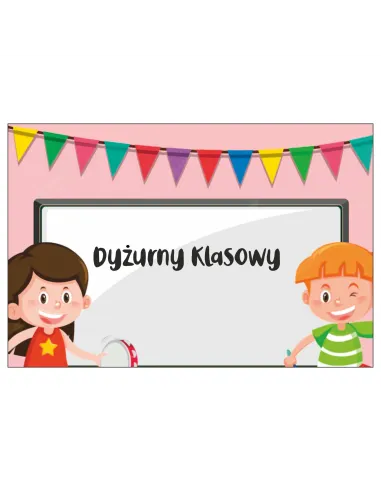 Magnesy na Lodówkę – Dyżurny Klasowy Personalizowany