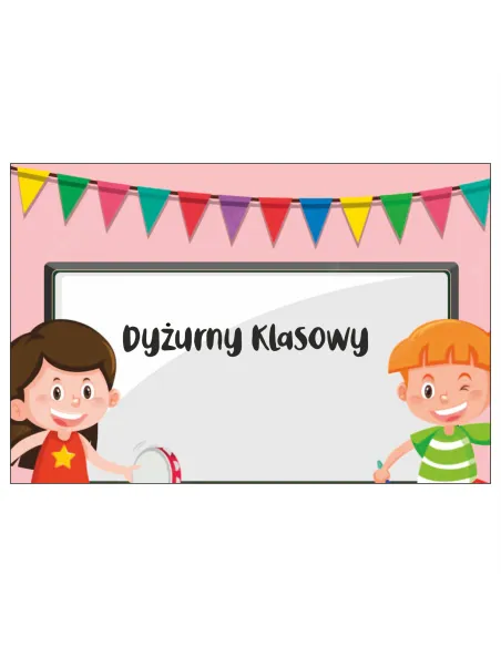 Magnesy na Lodówkę – Dyżurny Klasowy Personalizowany