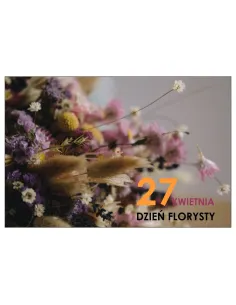 Magnesy na Lodówkę – 27 Kwietnia Dzień Florysty Reklamowy