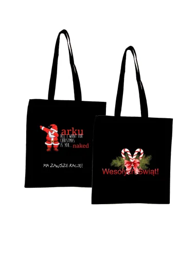 Eko Torba Imieniem Napis Prezent Święta Bożego Narodzenia