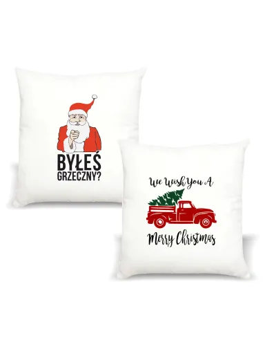 Poduszka z Nadrukiem Prezent na Święta dla Faceta Byłeś