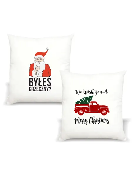 Poduszka z Nadrukiem Prezent na Święta dla Faceta Byłeś