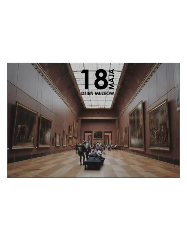 Magnesy na Lodówkę 18 Maja Dzień Muzeów Personalizowany
