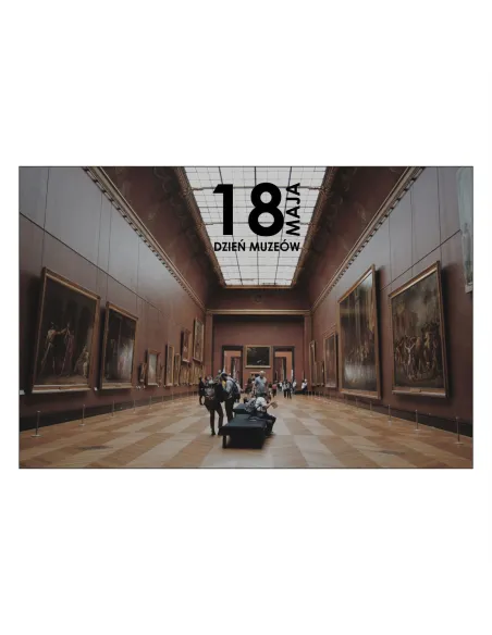Magnesy na Lodówkę 18 Maja Dzień Muzeów Personalizowany
