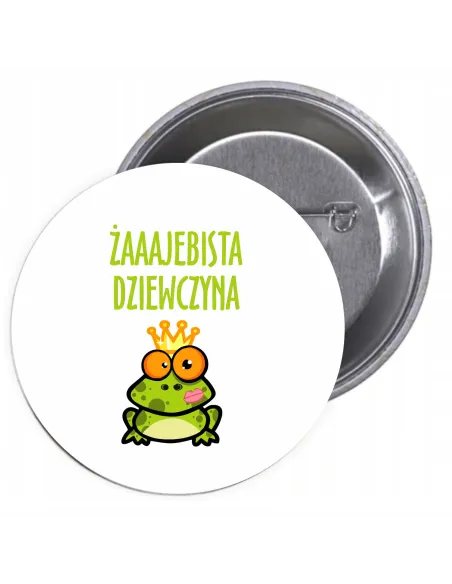 Przypinki Buttony Dzień Kobiet Znaczki Badziki z Grafiką