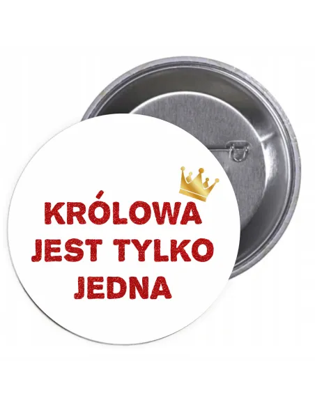 Przypinki Buttony Personalizowany z Nadrukiem Dzień Kobiet