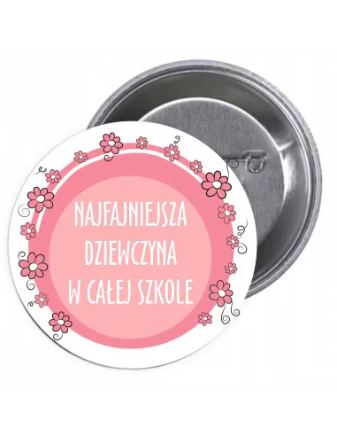 Przypinki Buttony Dzień Kobiet Znaczki Personalizowany