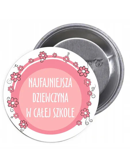 Przypinki Buttony Dzień Kobiet Znaczki Personalizowany