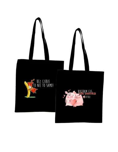 Eko Torba z Nadrukiem bez Ciebie To Nie To Samo na Prezent