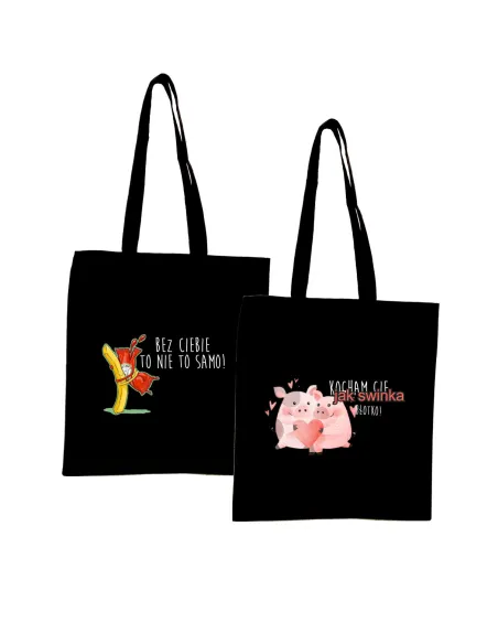 Eko Torba z Nadrukiem bez Ciebie To Nie To Samo na Prezent