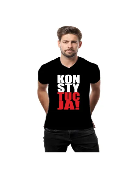 Koszulka z Nadrukiem Personalizowany Konstytucja Tanie