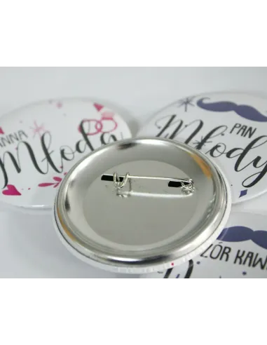 Przypinki Buttony Dzień Kobiet Znaczki Personalizowany