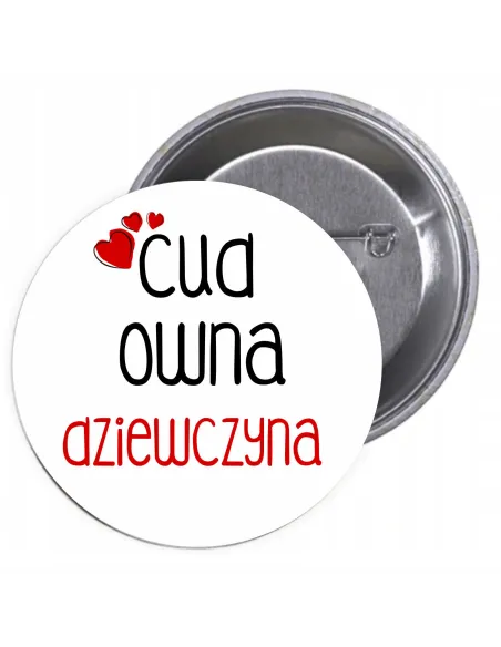 Przypinki Buttony Dzień Kobiet Znaczki na Zamówienie