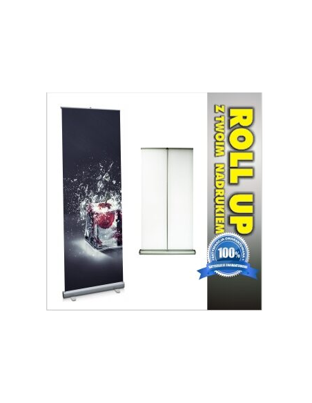 Roll Up 85x200 na Banerze 510g + Projekt Rollup Rollery