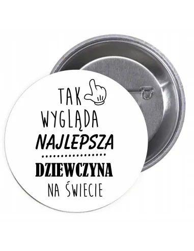 Przypinki Buttony Dzień Kobiet Znaczki Badziki z Przypinki