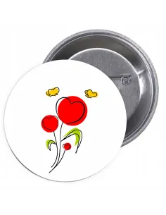 Przypinki Buttony Dzień Kobiet Znaczki Badziki z Znaczki