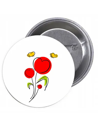 Przypinki Buttony Dzień Kobiet Znaczki Badziki z Znaczki