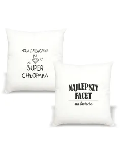 Poduszka z Nadrukiem Personalizowany Najlepszy Facet Świecie