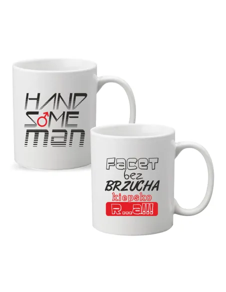 Kubek z Nadrukiem Prezent Dzień Chłopaka Personalizowany