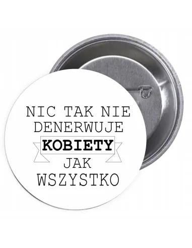 Przypinki Buttony Dzień Kobiet Znaczki Okolicznościowe