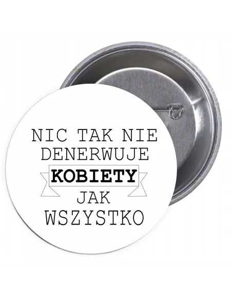 Przypinki Buttony Dzień Kobiet Znaczki Okolicznościowe
