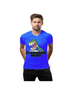 Koszulka z Nadrukiem Bzykatozaurus Imię T Shirt Napisami
