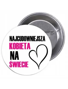 Przypinki Buttony Dzień Kobiet Znaczki Badziki z Eventowe