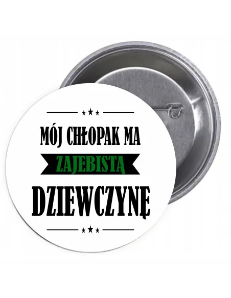 Przypinki Buttony Dzień Kobiet Znaczki Kolekcjonerskie