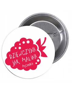 Przypinki Buttony Dzień Kobiet Znaczki Badziki z Świąteczne