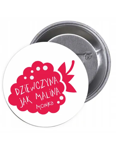 Przypinki Buttony Dzień Kobiet Znaczki Badziki z Świąteczne