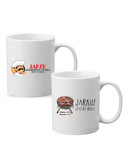 Kubek Imieniem Napis Prezent Najlepszy Kucharz z Nadrukiem