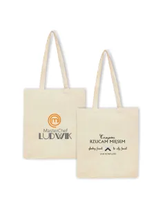 Eko Torba z Imieniem Napis Prezent Masterchef z Nadrukiem