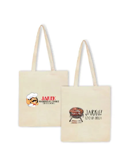 Eko Torba z Imieniem Prezent Najlepszy Kucharz z Nadrukiem