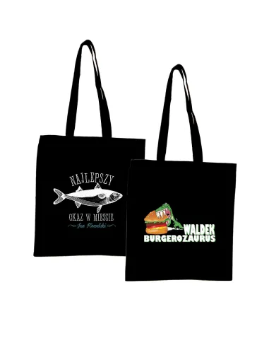 Eko Torba z Imieniem Najlepszy Okaz w Mieście z Nadrukiem