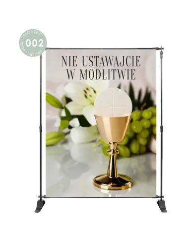 Baner 200x150cm – Boże Ciało Dekoracja Ołtarza 200x150cm