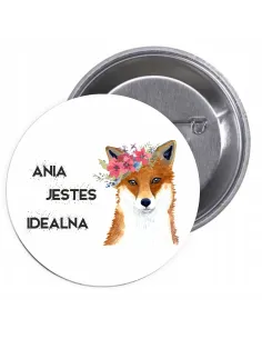 Przypinki Buttony Dzień Kobiet Znaczki na Uroczystość