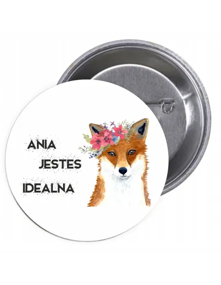 Przypinki Buttony Dzień Kobiet Znaczki na Uroczystość