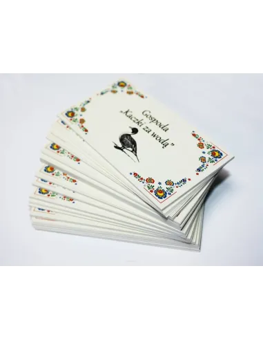 Wizytówki z Nadrukiem 300 szt 2 Strony 48h Szybki Expres