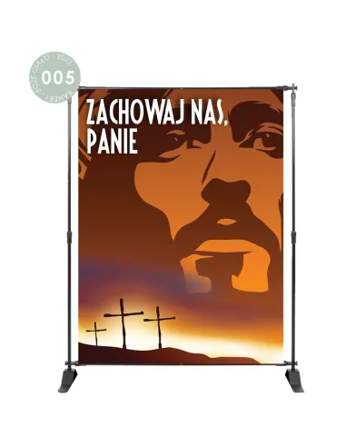 Baner – Boże Ciało Dekoracja Ołtarza 200x150cm z Nadrukiem