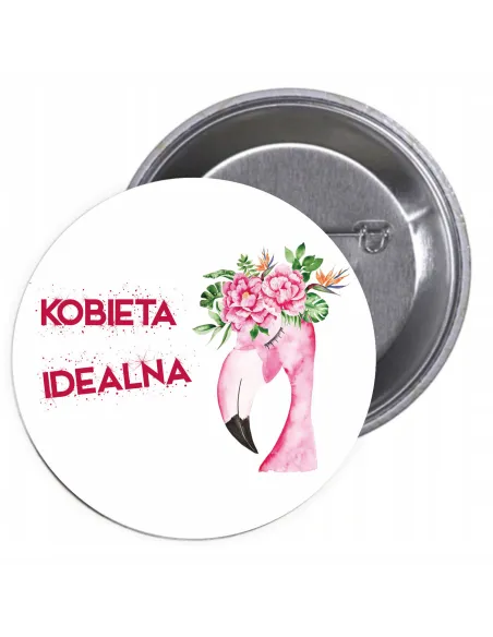 Przypinki Buttony Dzień Kobiet Znaczki Badziki dla Zespołu